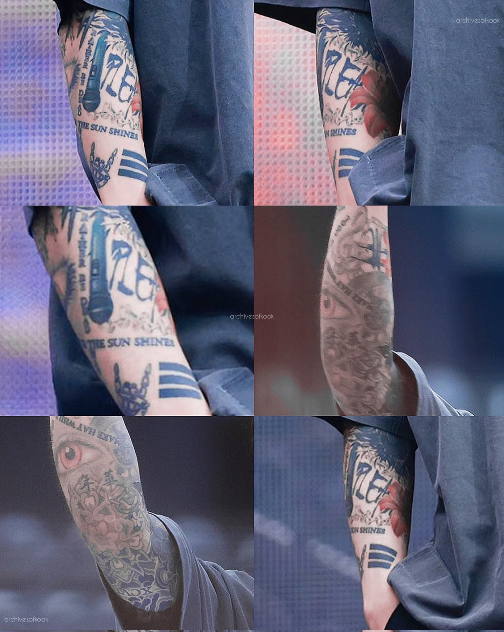 Why did Jungkook changecover some of his tattoos  Quora