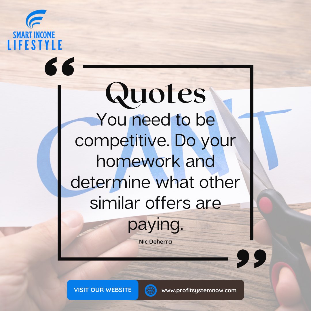 byterithomas's tweet image. You need to be competitive. Do your homework and determine what other similar offers are paying.