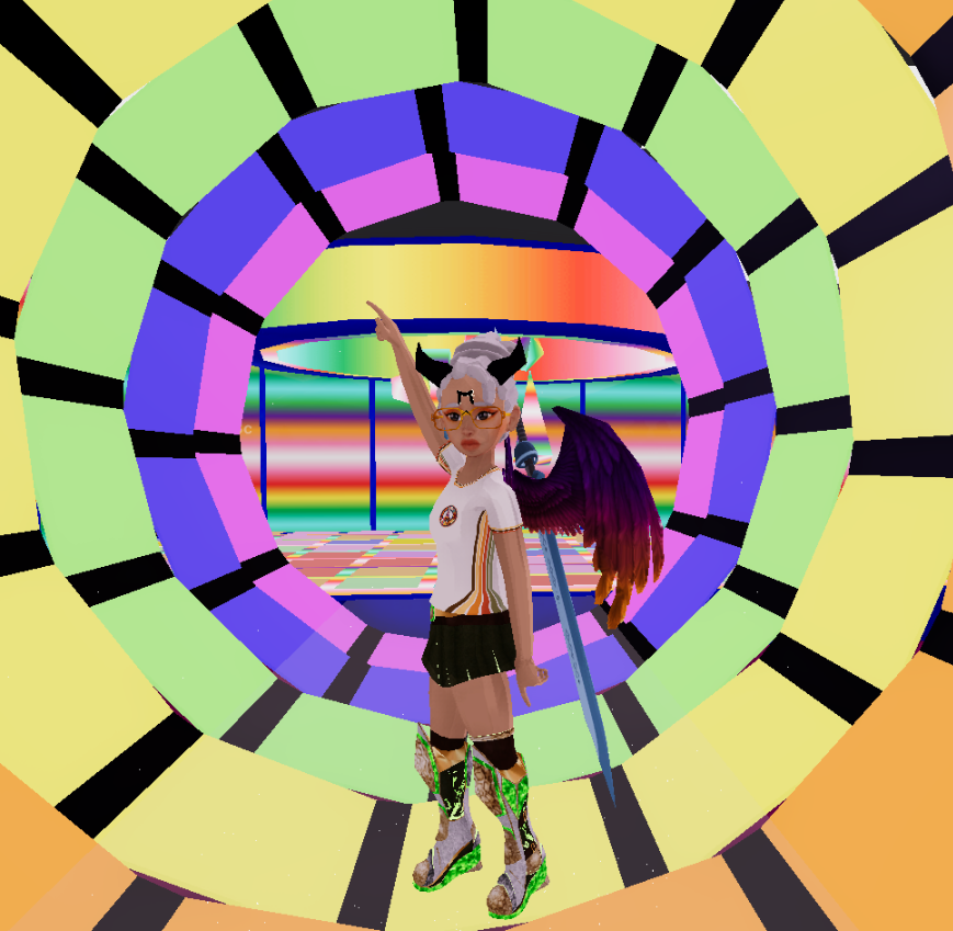 mr_j_1987's tweet photo. @AbsolutUS new place in #Decentraland. Need @DOCTORdrippNFT wearables for this shot 😁
#absolutland 
0x547e33a57504f1741bcB78eE36E703C0E9dDd73b https://t.co/EPhteHiS8L
