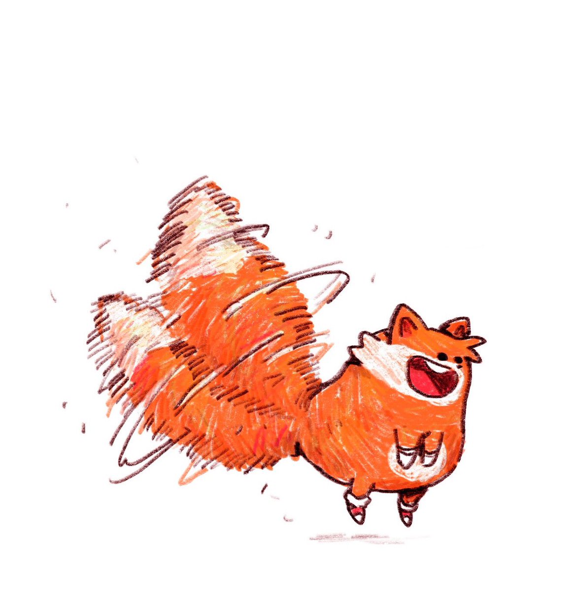 「Tails was always my fave growing up :D 」|Trudi Castleのイラスト