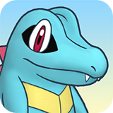 dileganda's tweet photo. if the mystery dungeon portraits are to be believed the totodile line's resting face is a smile, look at these happy fellas https://t.co/jTlZBcrDej