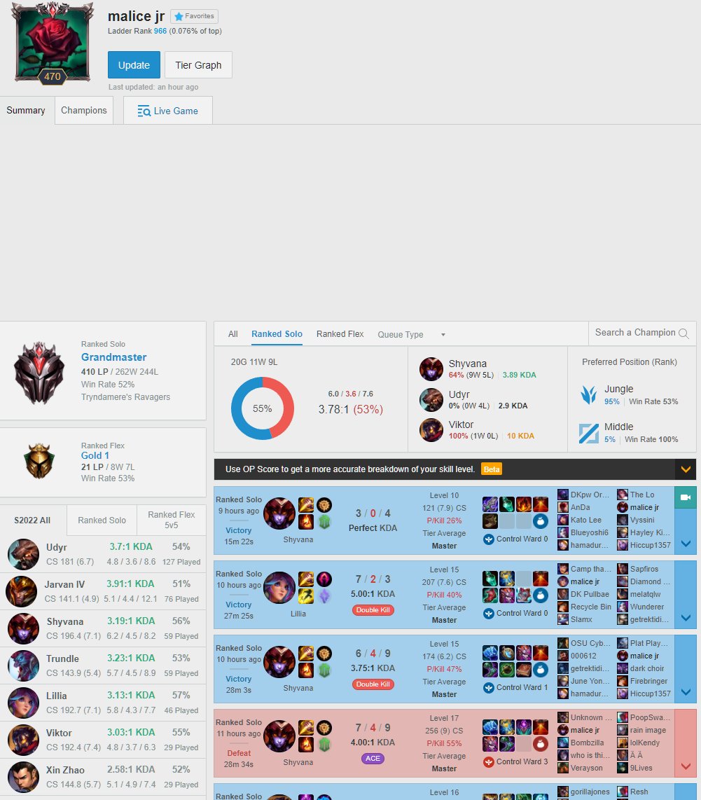 JG LFT for PG OQ3/UPL Summer

S12 430 LP GM

1x Western Conference Champion at ASU
Flexible player, clear coms, IGL, strong will to improve and learn from coaching!
Three role M+ (mid/jg/supp)
Vods upon request

DM's open, Discord Firinz#9909
Likes and retweets appreciated.