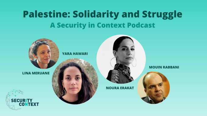 The latest episode of the #SiCPodcast explores the Palestinian struggle for liberation from the perspective of solidarity movements through interviews with <a href="/MouinRabbani/">Mouin Rabbani</a>, <a href="/4noura/">Noura Erakat</a>, Lina Meruane, and <a href="/yarahawari/">Dr. Yara Hawari د. يارا هواري</a>.

Listen now on our YouTube channel! 
bit.ly/3OhcRLo