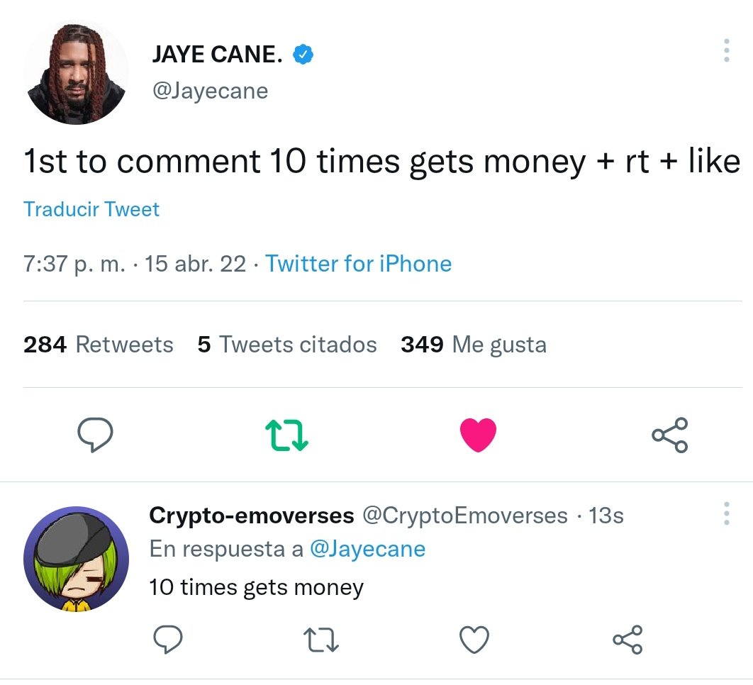 CryptoEmoverses's tweet photo. @Jayecane Donee bro https://t.co/bVS4iwEsA7