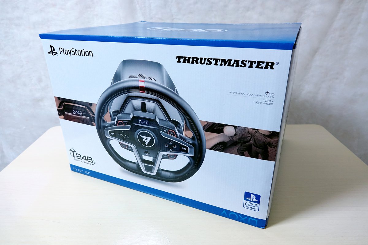 IGNJapan's tweet photo. Thrustmaster「T248」インプレッション。性能バランスに優れた多機能ステアリングコントローラー https://t.co/zLW7lZjd5e https://t.co/PaRTO2Pxtl