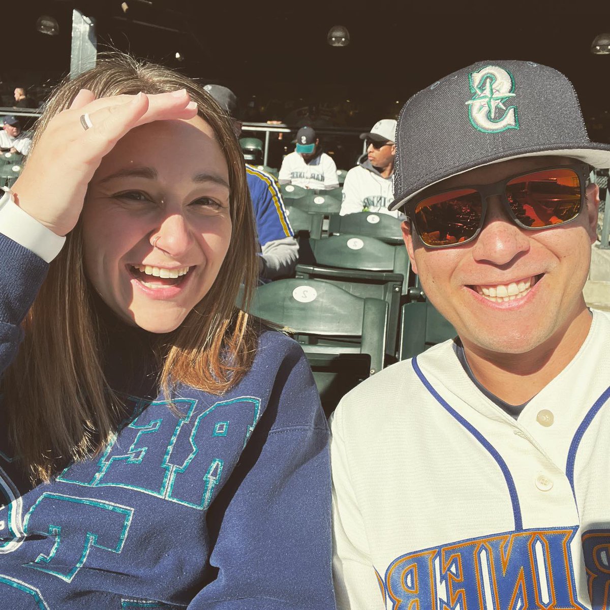 ThatKidCuddy's tweet photo. M’s Home opener with my favorite person

#whereiroot #SeaUsRise https://t.co/NzxymdNfFK