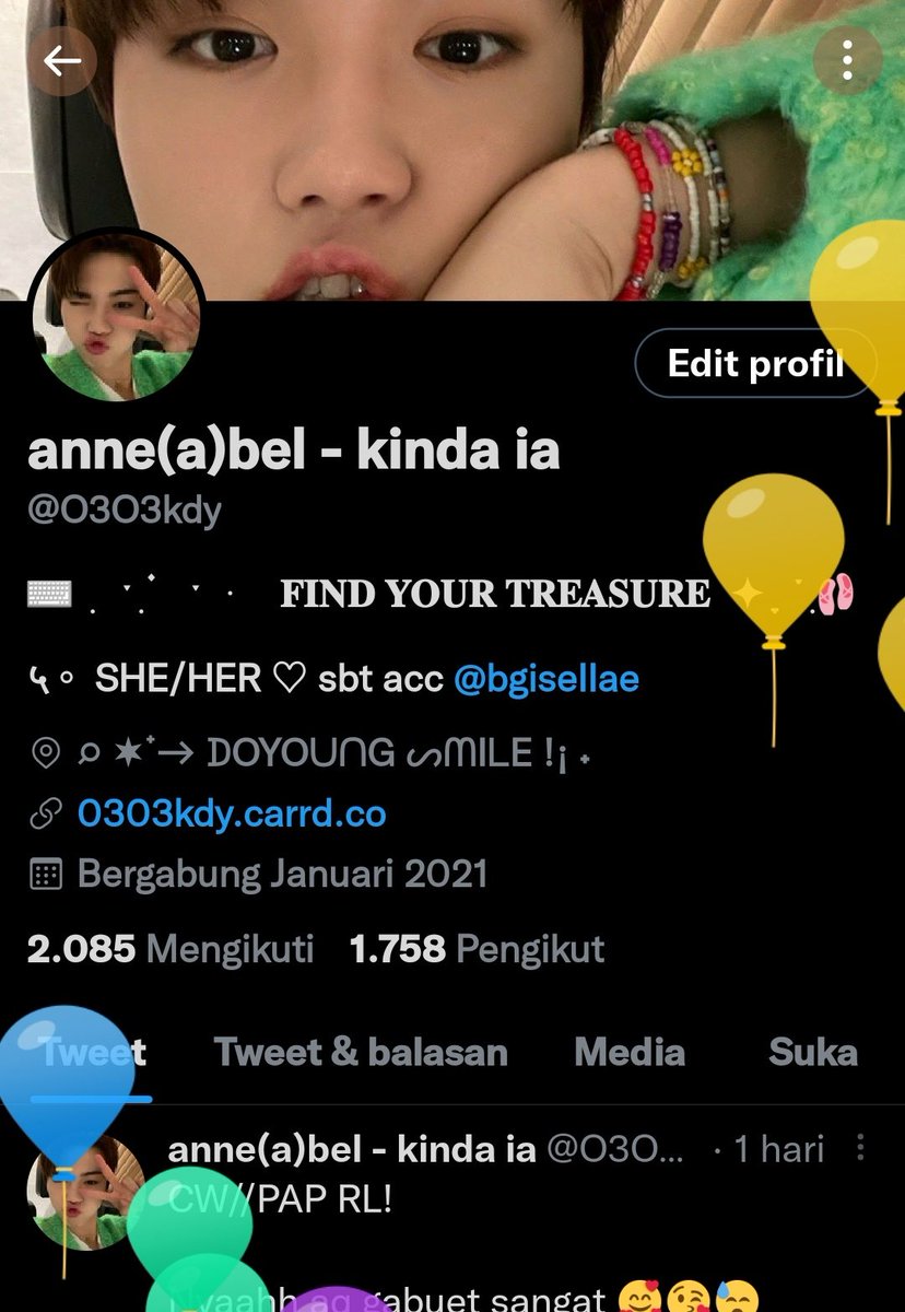cutiedyoung's tweet photo. Yey sp mauw balon, i hope this is my last birthday. https://t.co/pl8sgJfXsN