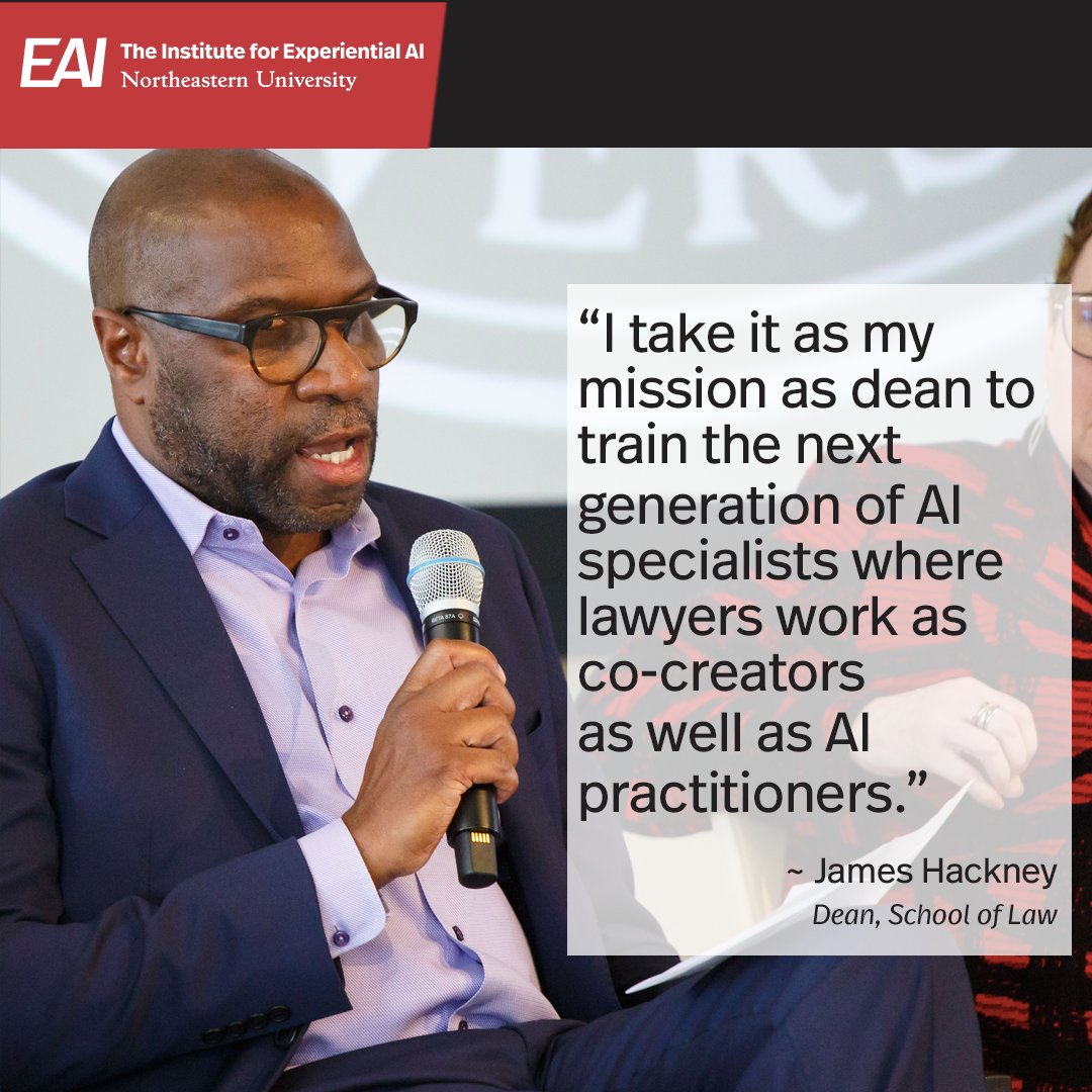 Experiential_AI's tweet photo. And last but not least, quotes from the rest of the @Northeastern deans who spoke at @Experiential_AI's launch event last week. #ai #ArtificialIntelligence #letsaitogether https://t.co/n6iIRTFAfs