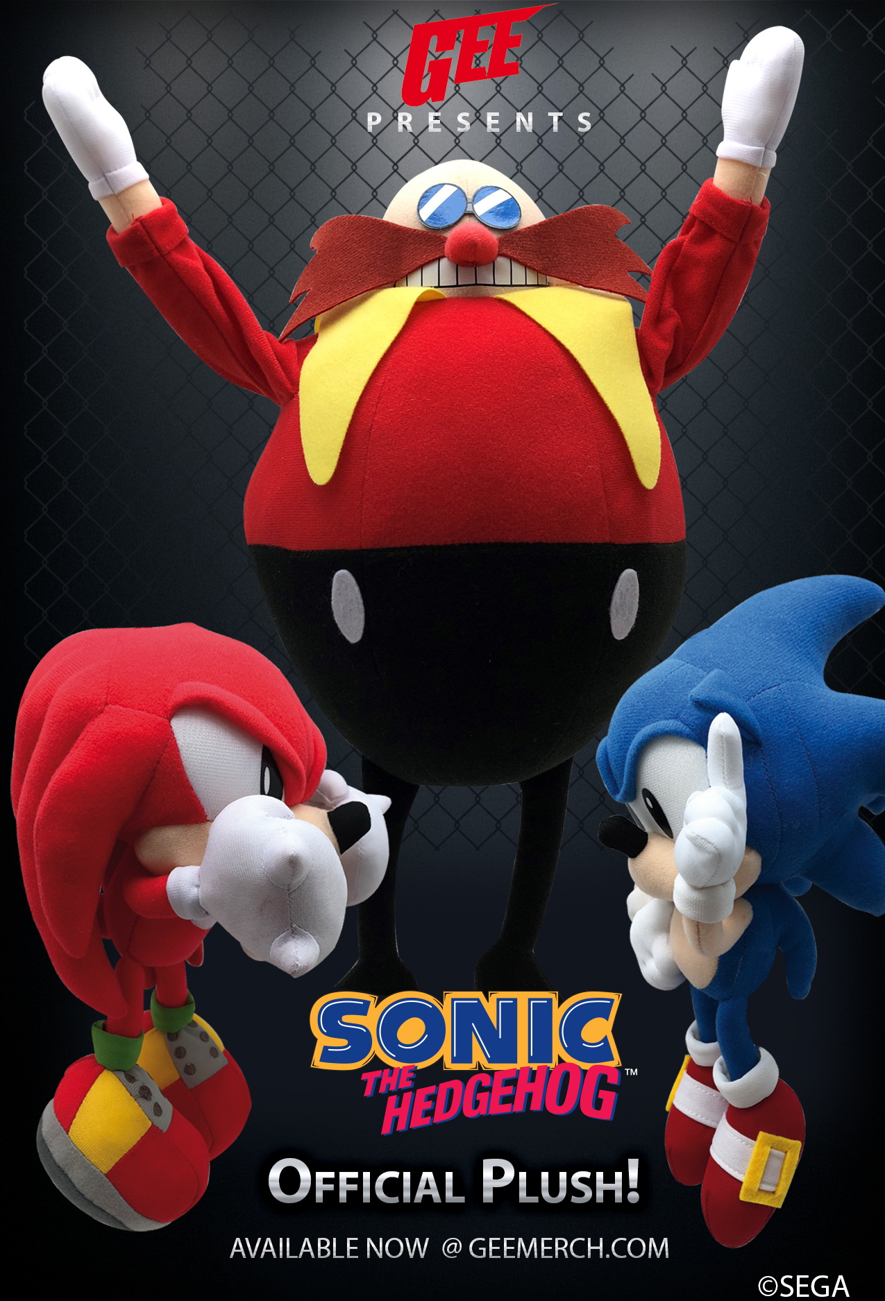 Sonic Classic - Sonic The Hedgehog Plush – Great Eastern Entertainment