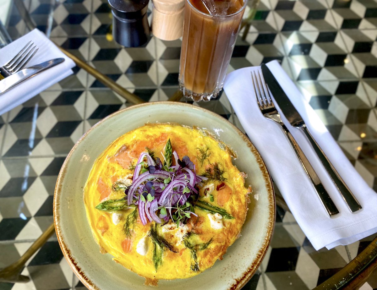 EASTER BREAKFAST SPECIAL! 
￼Smoked Salmon Frittata available for breakfast Good Friday through Easter Monday @ Yellowbell
Made with fresh asparagus and cream cheese then garnished with dill and shaved red onion, it is as wonderful to behold as it is to eat!