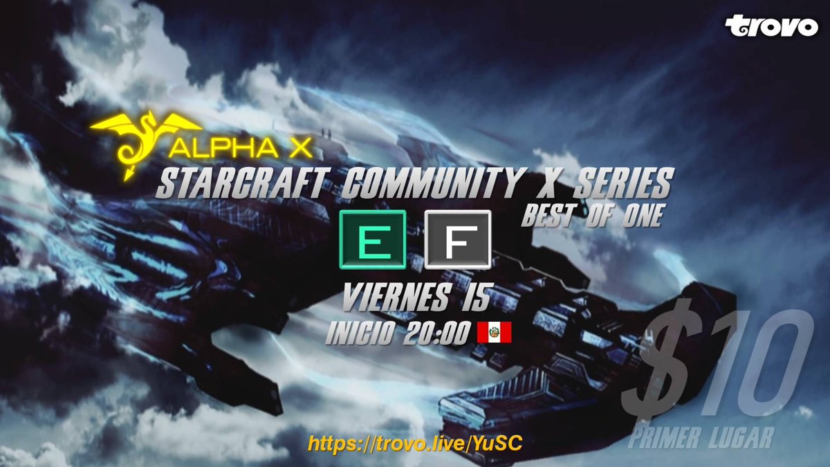 🔴EN VIVO🔴 Starcraft Community X Series en <a href="/trovolive/">Trovo Live</a> <a href="/TrovoEsports_/">Trovo Esports</a> 
📺trovo.live/YuSC
🎙️YuSC