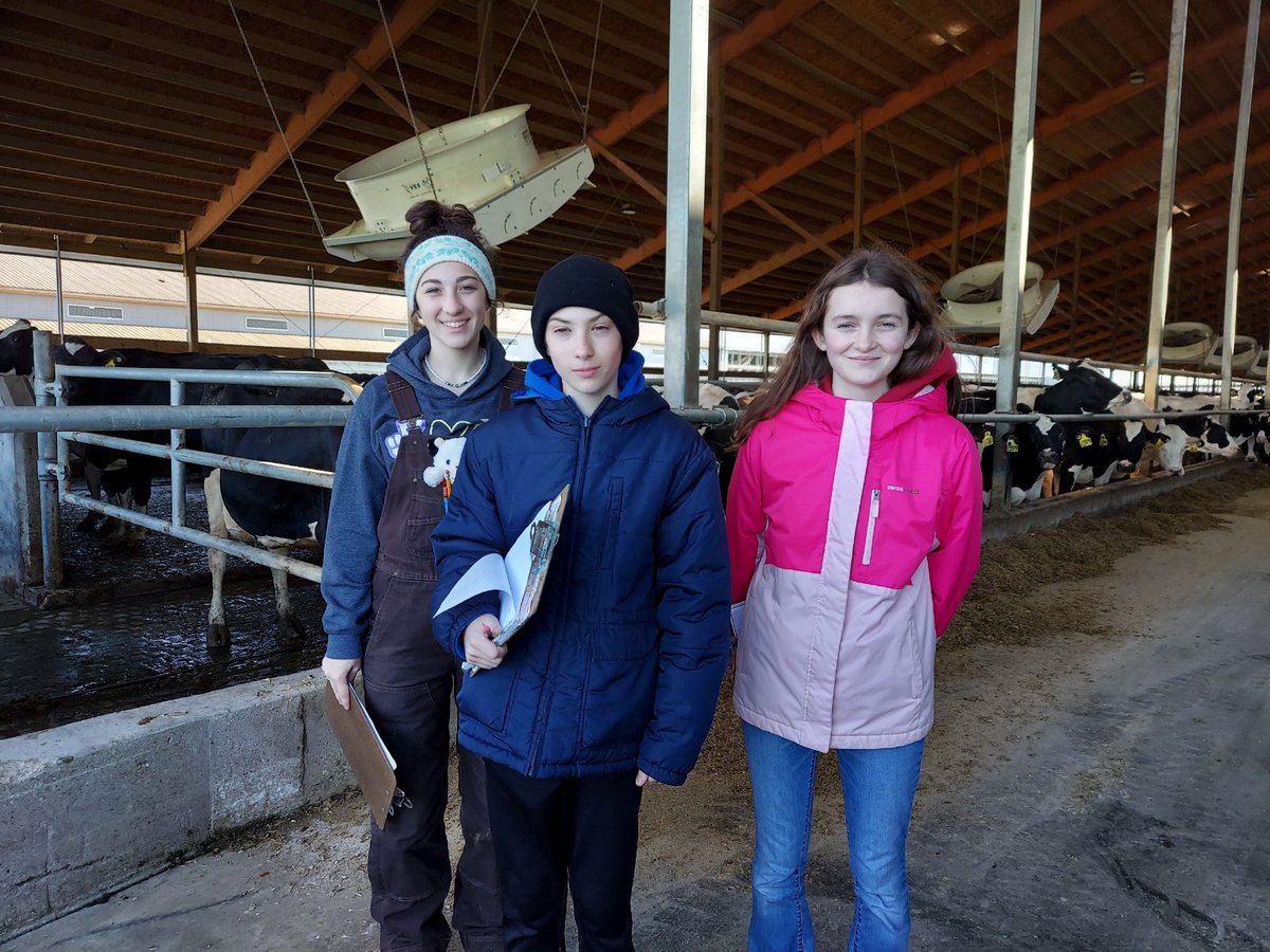 UnionCityFFA's tweet photo. Union city’s dairy teams went and competed in a practice judging contest. 
Senior team placing 6th
Junior team placing 3rd
Addison-20
Miranda-23
Jacob-26th
Mya-28th
Levi placed 6th in junior division.
Great job to everyone who participated! https://t.co/0hZWH0Seks