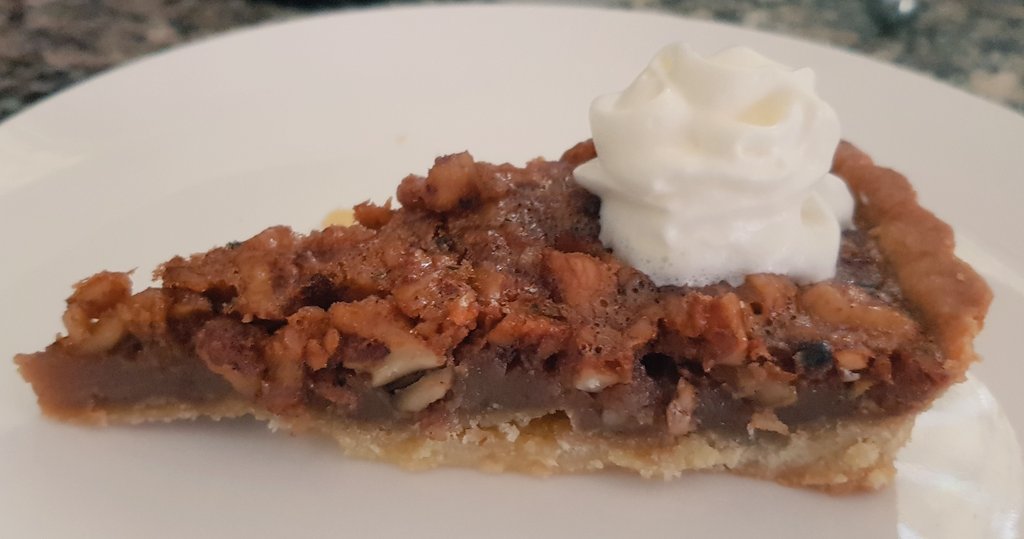MeleMauala's tweet photo. Who am I kidding? I'm not going to wait for the results of a poll to tell me if I can eat a slice of #walnutmaple pie!
Exhibit A- the photo I took for FB
Exhibit B- the photo I took for Twitter (and what I really ate 🤣🤣🤣) https://t.co/fPOEKDY20A