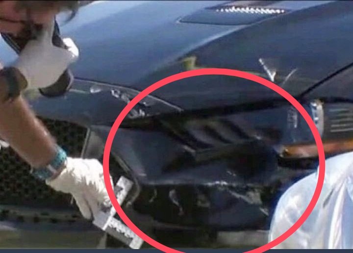 bloopeace2505's tweet photo. Obvious that Cameron's Mustang DID NOT strike the victims! #Justice4CameronHerrin #Cameron_herrin_is_innocent #CameronHerrinCase https://t.co/yS93xeEwg7