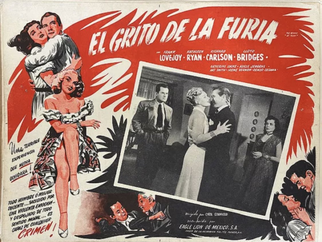 RichardDCarlson's tweet photo. 10/ A few posters and a Mexican lobby card for #TryAndGetMe, then known as “The Sound of Fury.” #NoirCityHollywood https://t.co/JRlFFTW7ql