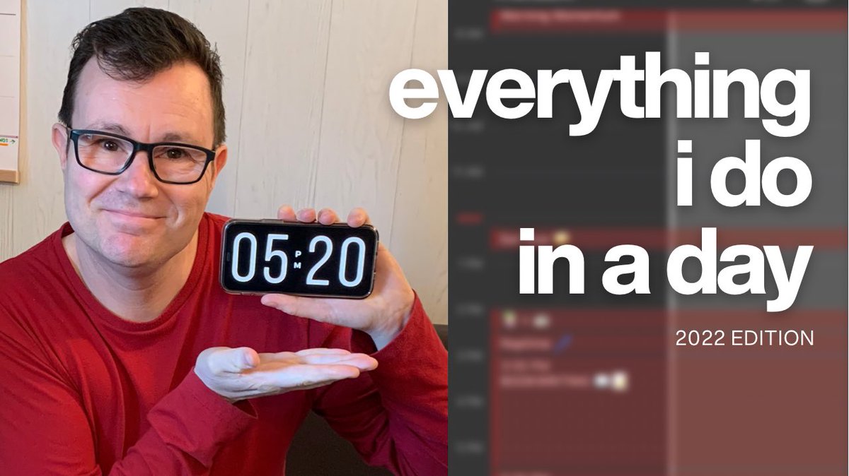 mikevardy's tweet image. This video was inspired by the “In A Day” series from @VanityFair. Enjoy!
youtu.be/7g2O9Oeltrg #inaday #productivity