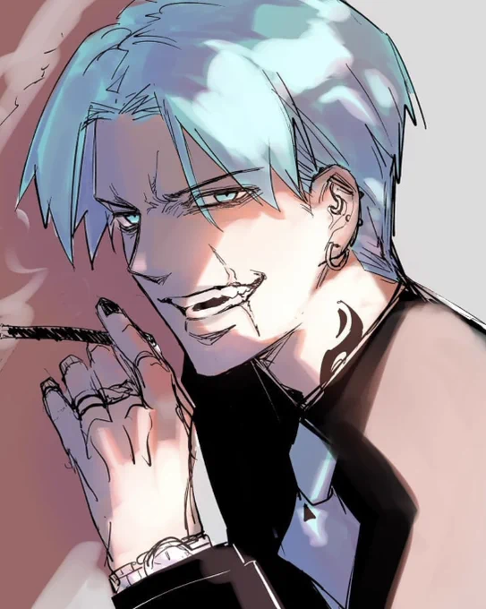 過去絵喫煙野郎が多すぎる;; 