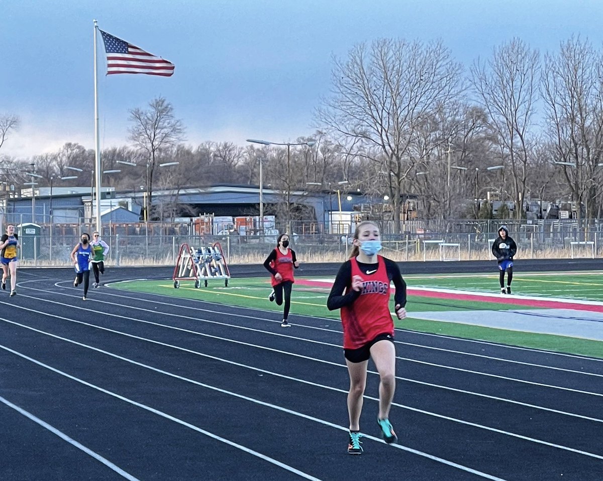 cszostak56's tweet photo. Track is back! First Viking track meet since spring 2019. Don’t let the pics fool you, the temps Thursday night were cold with 45+ mph winds. It was a very late night, the last races were run in the dark. The kids were all troopers!! #vikingD56 #d56achieves https://t.co/joQQhvVULQ