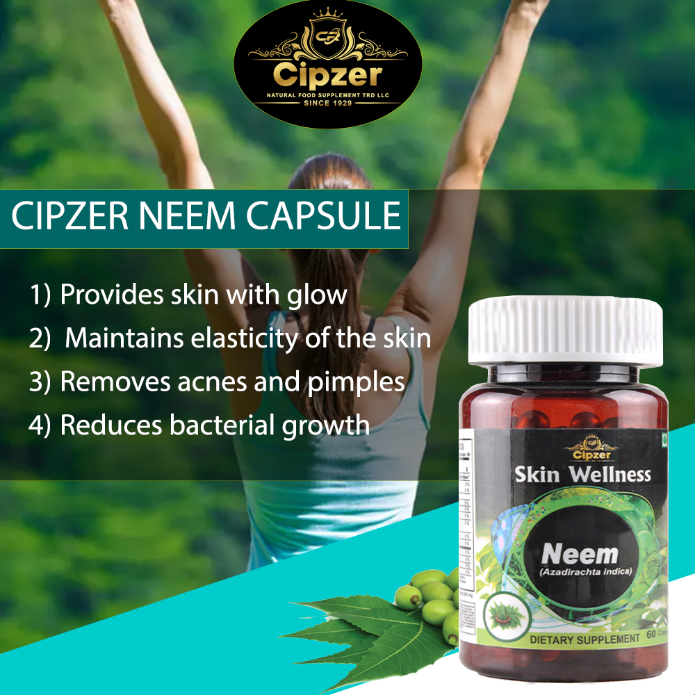 Products made from neem have been used in India for over two millennia for their medicinal properties. They are said to be antifungal, antidiabetic, antibacterial, antiviral, 
cipzer.com/product/cipzer…

#neemcapsule #herbalproduct #cipzer #wellness #ayurveda #neem