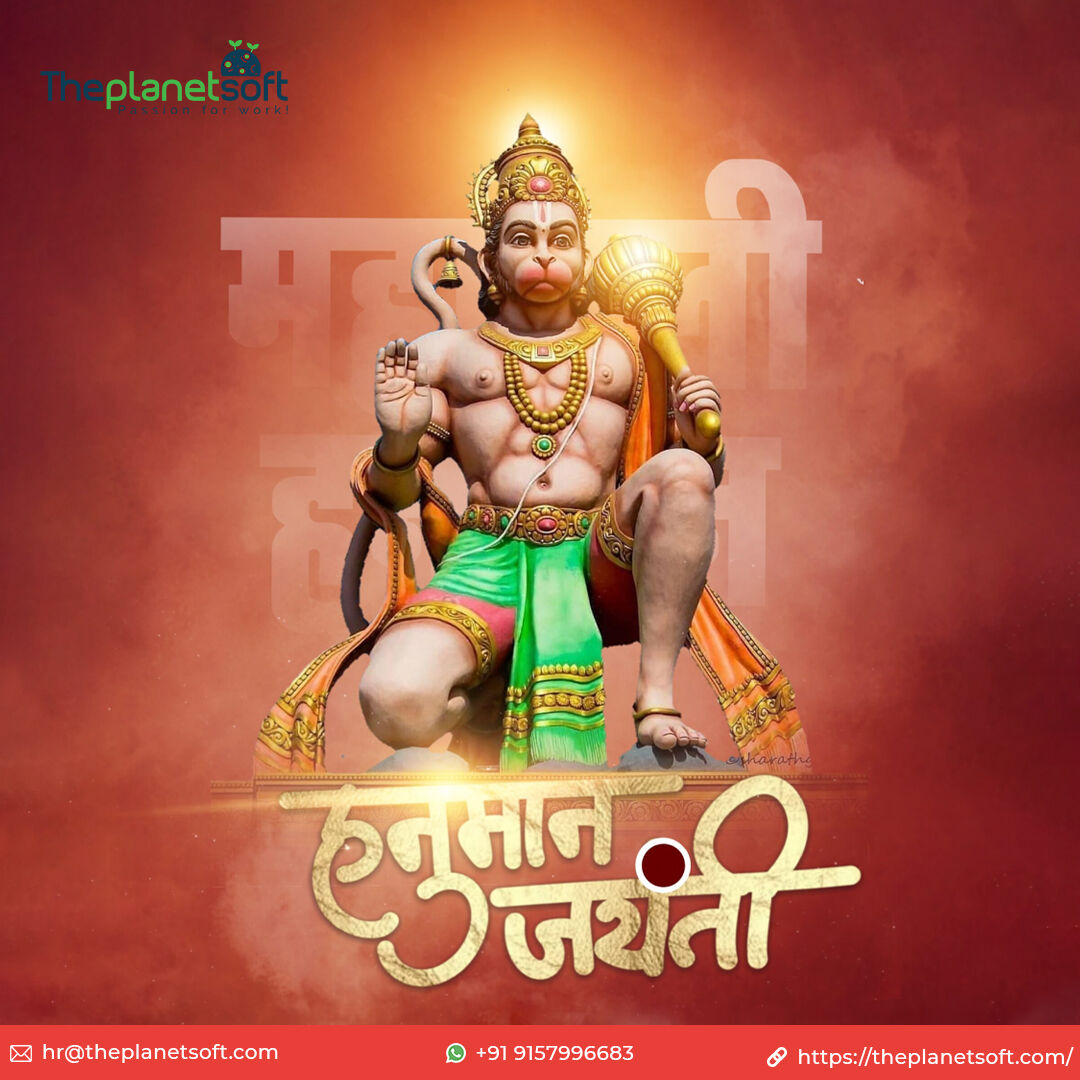 theplanetsoft's tweet photo. Lord Hanuman symbolizes strength and unparalleled devotion and selfless service. He is the greatest devotee of Lord Ram. Happy Hanuman Jayanti.
https://t.co/89RiAvbOSb
#hanumanjayanti #hanuman #hanumanji #hanumanchalisa #jaihanuman #lordhanuman #hanumantemple #theplanetsoft https://t.co/7fDt567lfj
