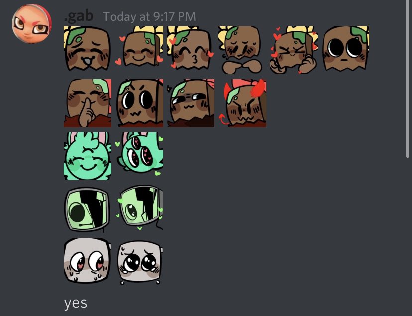 treshbaggy's tweet photo. emotes for server https://t.co/xV4MzP9Mxb https://t.co/BfQQjVTfiF