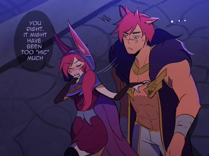 A little too much … 😅

#xayah #sett #LeagueOfLegends 