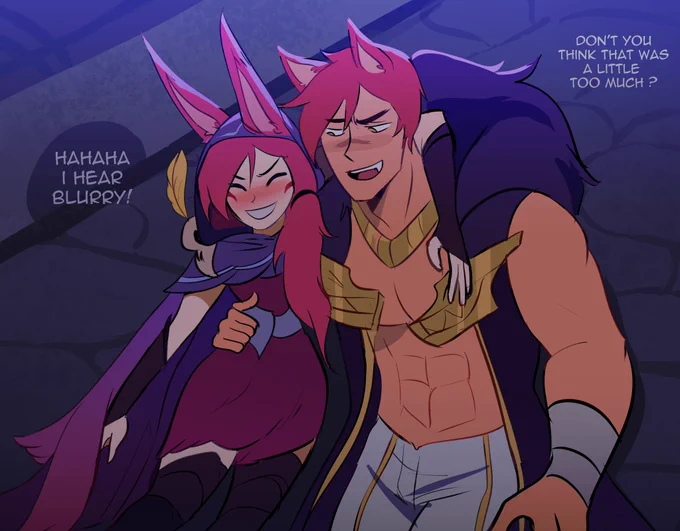 A little too much … 😅

#xayah #sett #LeagueOfLegends 