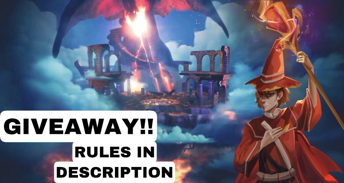 BlazeAshFlame's tweet image. GIVEAWAY @ 550 FOLLOWERS 🔥

RULES BELOW 👇🏻
- FOLLOW 
- RETWEET 
- REPLY WITH YOUR FAVORITE THING ABOUT @WIZARD101 

PRIZE 👇🏻
- WINNER GETS 13750 👑❗️

WINNER CHOSEN @ 550 FOLLOWERS‼️