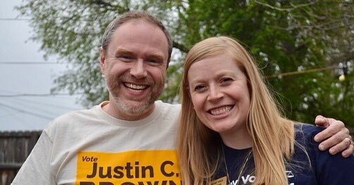 justin4judge's tweet image. I had a blast at All Wool &amp;amp; A Yard Wide Democratic Club tonight! Great food. Great friends. And a little politicking. #whatcanbrowndoforlou #brownfordistrictjudge #justin4judge