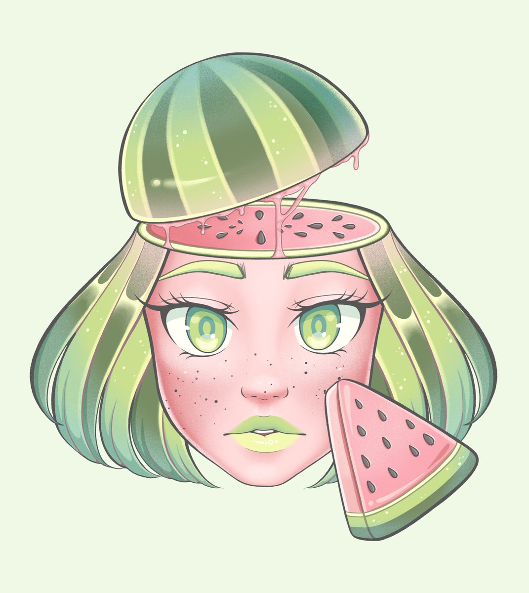 piratesarrrt's tweet photo. 🍉🌀✨ #Grisfeast #surrealism #digitalart https://t.co/xzmHp6mkSx