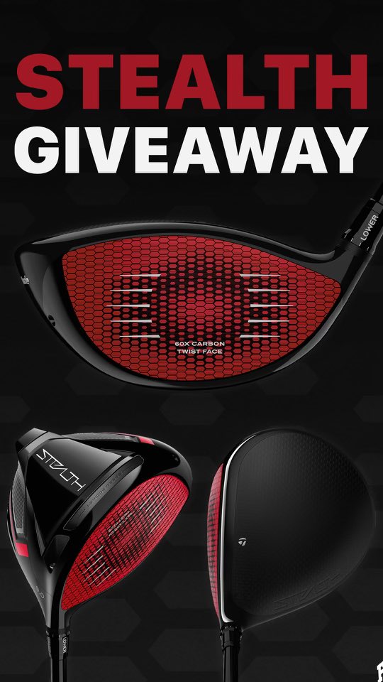 STEALTH DRIVER GIVEAWAY. Winner announced Sunday on our Instagram. 

Rules to enter:

1. RT this tweet
2. Hit us with a follow
3. Tag 3 friends

May the Stealth be with you 😎