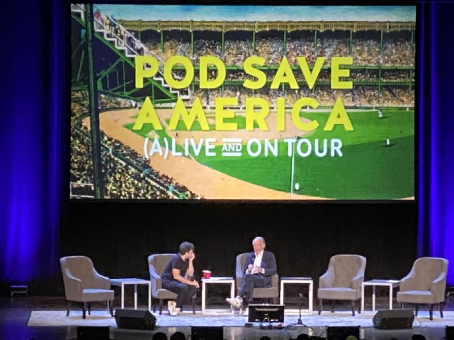 PodSaveAmerica's tweet photo. “I think Donald Trump should be in jail.” - @SenMarkey on Jan 6 https://t.co/vxKoPZIye2