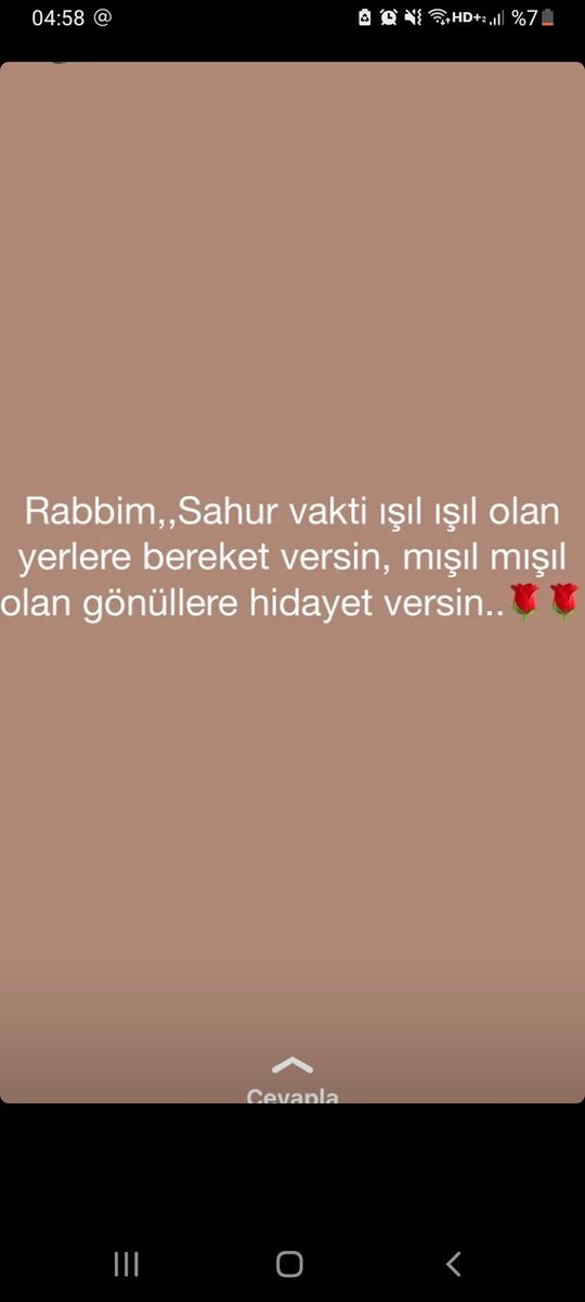#HayırlıSahurlar ❤