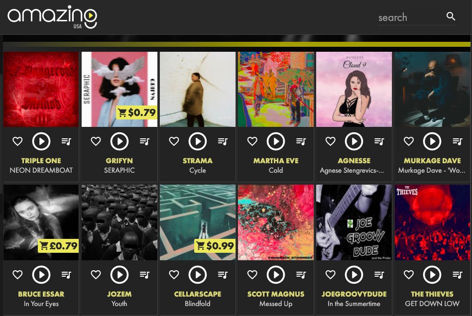 Thank you <a href="/AmazingRadioUSA/">Amazing Radio USA</a>'s #LintonSmith for playing my Cellarscape song 'BLINDFOLD' on your show today!

Thrilled to be alongside music by: <a href="/murkagedave/">Murkage Dave</a>, <a href="/agneseaija/">Agnesse 💕/ Agnese Stengrevics</a>, <a href="/MrRealiT/">Ree-Ali-Tee</a>, <a href="/jozem_/">Jozem</a>, @ScottMagnus9, <a href="/bbnomula/">bbno$ 👶🚫💰</a>, <a href="/OfficialStrama/">Strama</a>, <a href="/tripleoneaus/">tripleone</a>, &amp; more:
amazingradio.us/shows/linton-s…