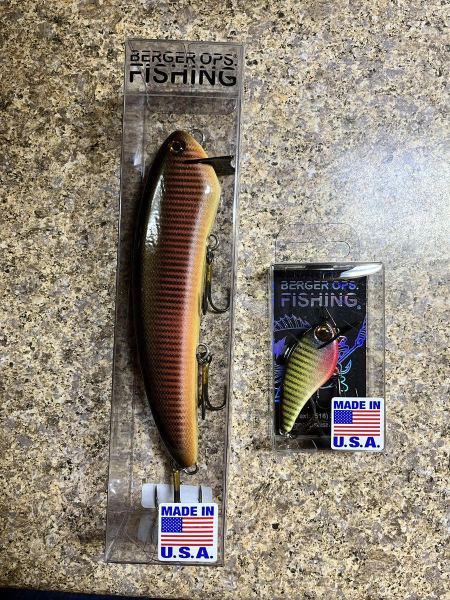 Waiting for the season opener so I can try these bad boys out from <a href="/BergerOpsFishin/">Berger Ops. Fishing®</a>!  #bassfishing #bait #fishing #Minnesota #kayakfishing #madeintheusa