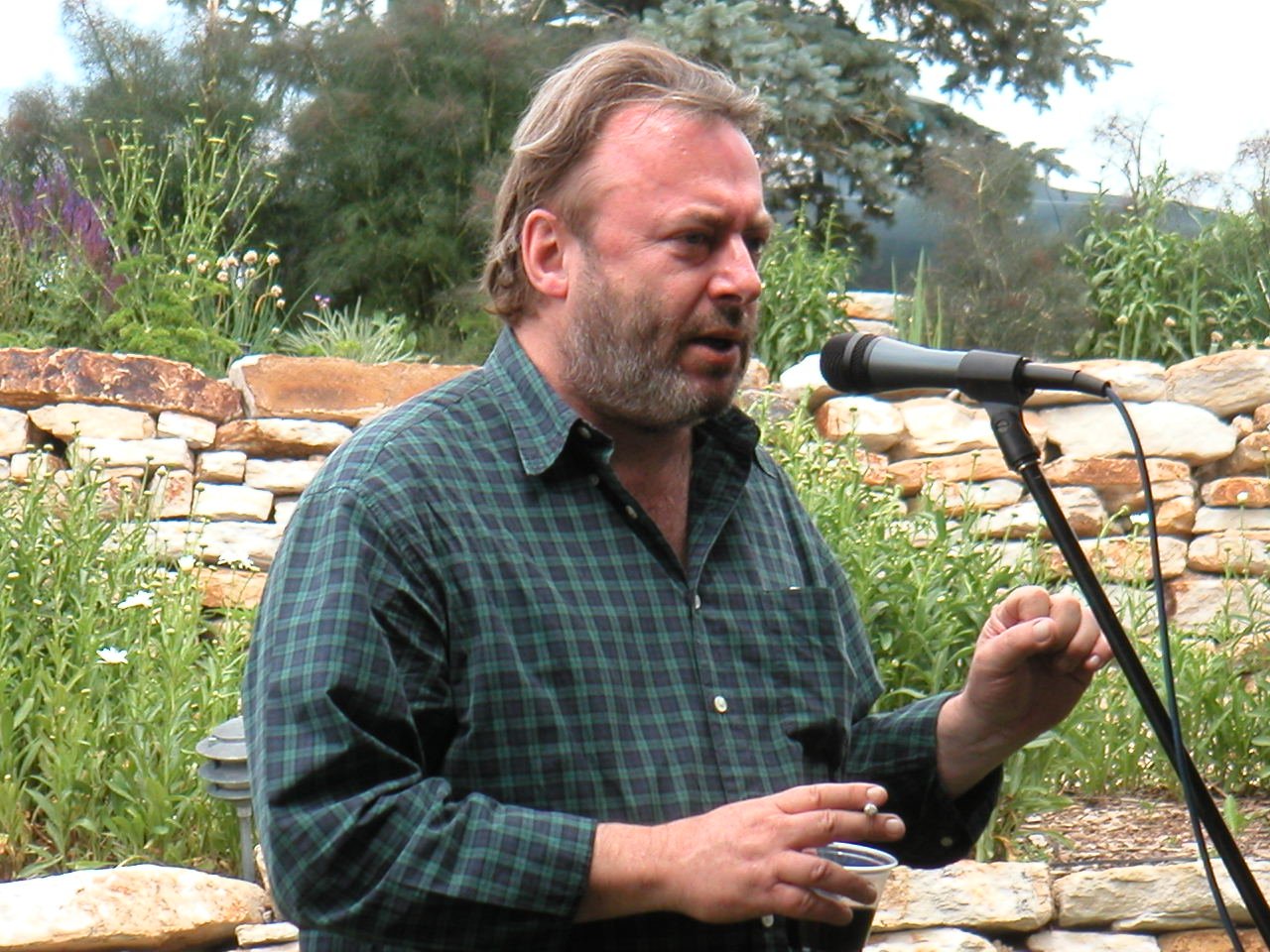 Happy Belated Birthday to Christopher Hitchens. 