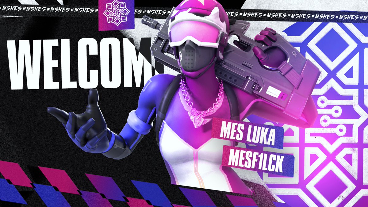 MsheirebE's tweet photo. 📣 | We are happy to announce to you our Newest Competitive Players

• @LUKA__FNBR 🏅
• @f1lck 🏅

Welcome to the family Champions 🌟
#MSHES https://t.co/I1DscjogEo