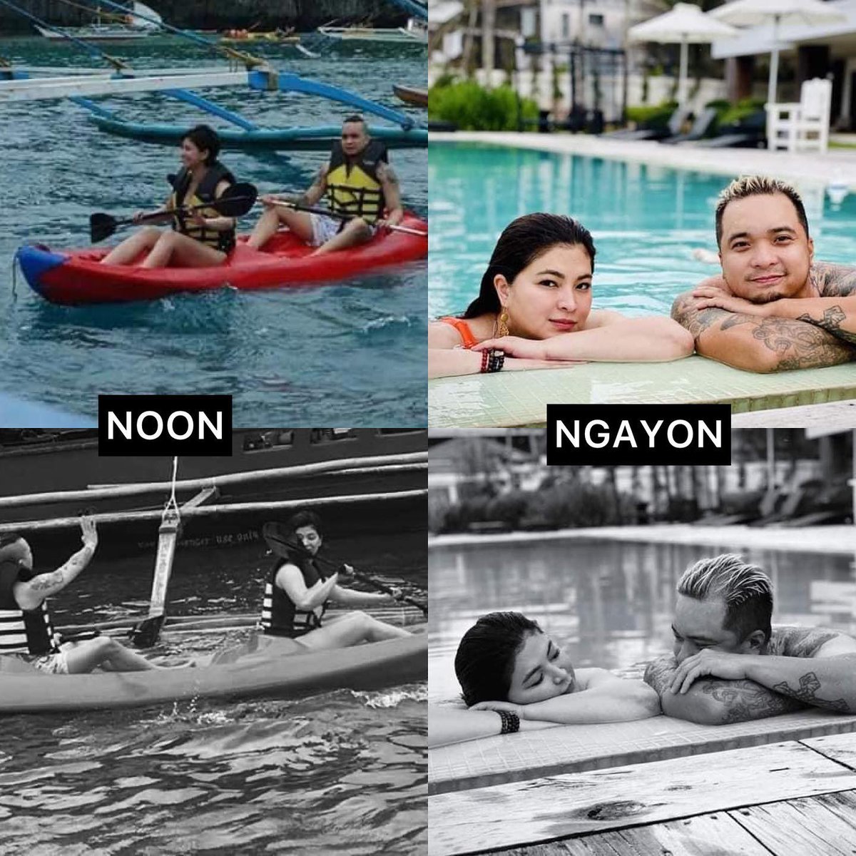 Darnafantastic's tweet photo. Barkada mo noon
Asawa Mona Ngayon #NeilGel 
(c) Ivy reyes

@143redangel @neil_arce https://t.co/DKZ361RQP2