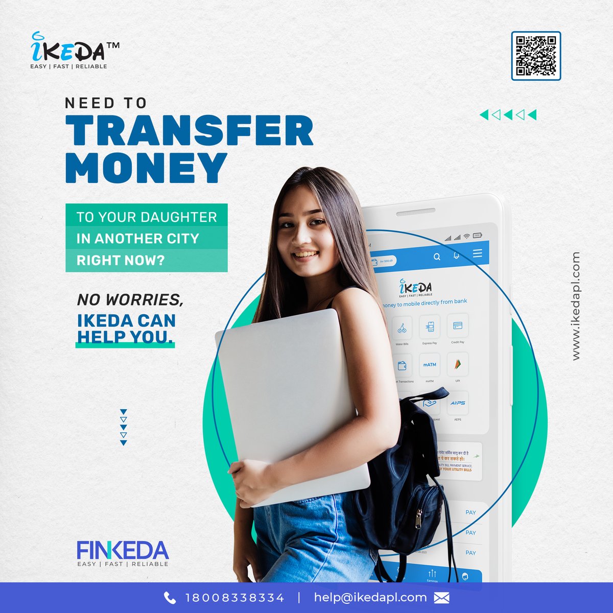 Using Domestic money transfer available at Ikeda to send and receive money at any point of day or night. 

#money #domesticmoneytransfer #DMT #ikeda #ikedapl #finkeda
