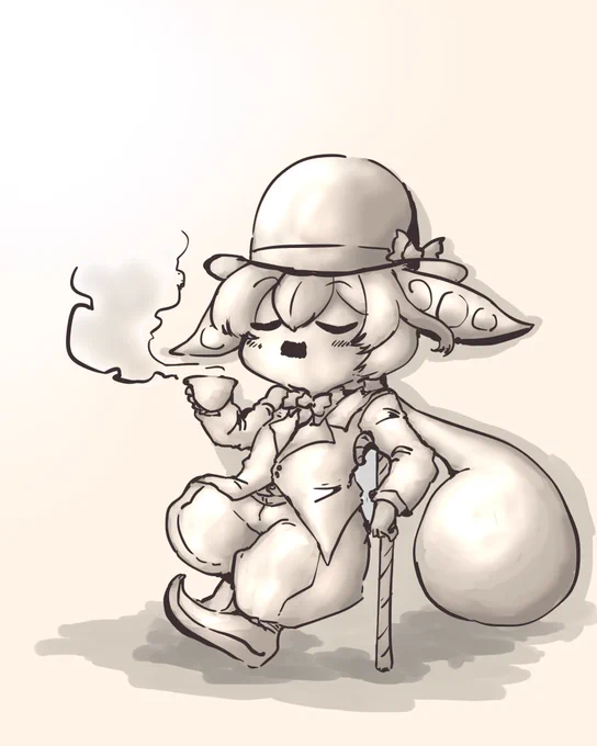 #どんどん土曜日ずんだもん
今日はチャップリンデー!そしてエスプレッソの日!!優雅なずんだもんですね 