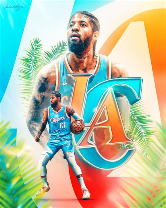 BenchOnaQuest's tweet photo. Paul George has entered health &amp; safety protocols and will miss the CRUCIAL Play-In game vs The Pelicans. 😖😫One of the Unluckiest Seasons ever for the #LAClippers... 💔Stay Strong #ClipperNation #BenchOnaQUEST #NBATwitter #NBA75
(Design: @EthanJDesign) https://t.co/Y1UFtMdbxf