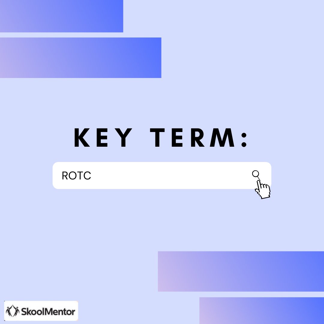 skoolmentorUSA's tweet photo. Today's Key Term: ROTC! Have a great weekend!
.
.
.

#skoolmentor #friday #keyterm #college #highschool #research #researchopportunities #womeninstem #girlsinstem #bioinformatics #rotc #weekend #collegeinfo #collegeprep https://t.co/9vUe0JEZk6