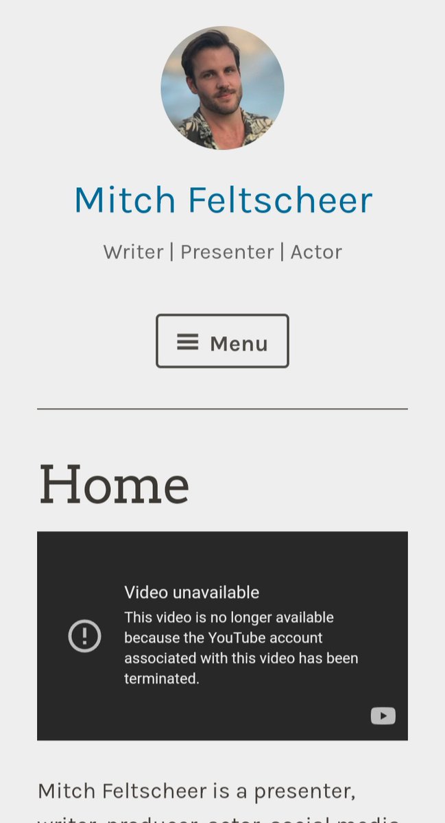 cmerfield's tweet photo. @mitchfel @mitchfel Helpfully, YouTube appears to have cleaned your website too 🙄 Nothing to see here ... 🙃 https://t.co/PdpBmgYDSN