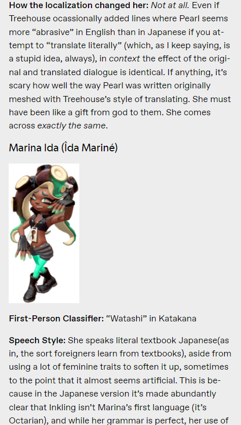 yumeparadox's tweet photo. Since I'm posting a JP video featuring Off the Hook tomorrow, I think it'd be interesting to share this explanation about localization differences! Really feel like more people need to see this, but I'm sure the idol + lore enthusiasts know about it! [#Splatoon2] https://t.co/c4BFh5OOlR