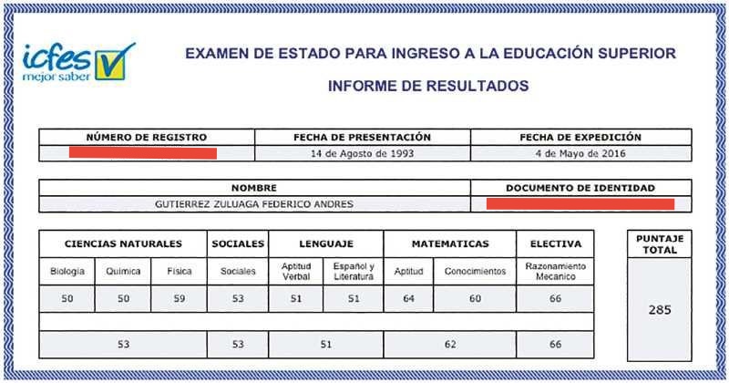 Pelicolombianas's tweet photo. ICFES de Duque  //  ICFES de Fico

Ya sabemos lo que pasa cuando la gente vota por el vago del colegio. No repitan la historia y voten bien esta vez. Feliz noche. https://t.co/2mqm3Wr33X