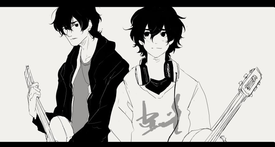 Shoving some OC's in the tried and true BandAU to shake off the cobwebs on my little doodle fingies 👌✨