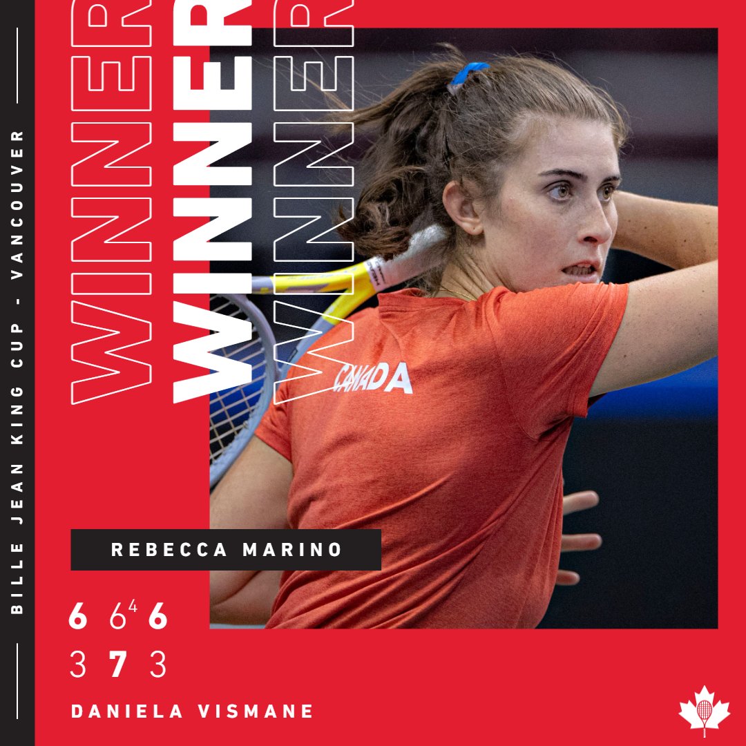 Tennis Canada on Twitter "Unstoppable. 👊 beccamarino90 delights the