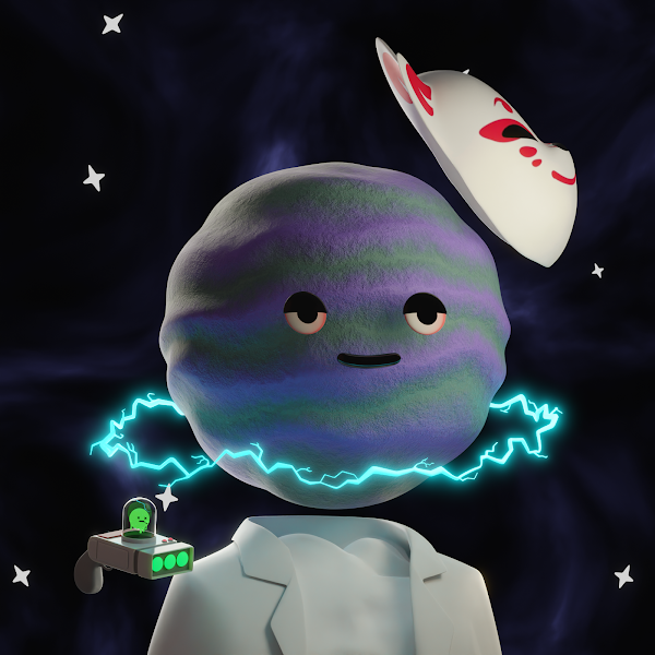 Vbelikethat's tweet photo. Big fan of Cosmiqs art and the devs constant work at bringing together the community and advancing project in nft space #Cosmiqsfam @CosmiqsNFT https://t.co/af61ZNXps2