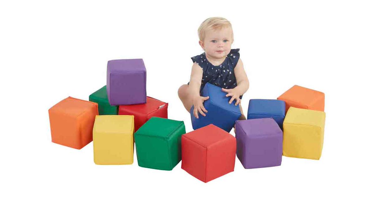 BUILDING IMAGINATIONS! ECR4Kids SoftZone Toddler Foam Blocks is a set of 12 soft blocks for building and exploring. Lightweight, covered in soft vegan leather. Easy to clean. Just $77.74 INCLUDING SHIPPING at The Creativity Institute. creativityinstitute.com/products/ecr4k…