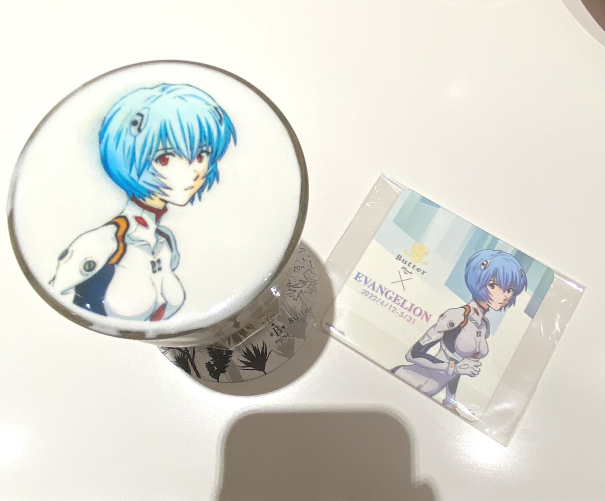 lapin0004273's tweet photo. ☆真希波・マリ・イラストリアスの8号機
パンケーキ
☆ロンギヌスの槍のハンバーグ
☆アイスカフェラテ
☆アイスロイヤルミルクティー

可愛くて最高に美味しかったです😋💓

#Butter
#エヴァンゲリオン https://t.co/Hm2SSvFMyq